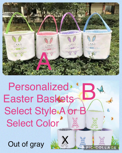 Personalized Easter Basket for Pat