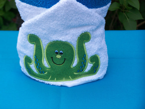 Octopus Hooded Towel