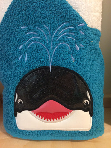 Orca  Hooded Towel