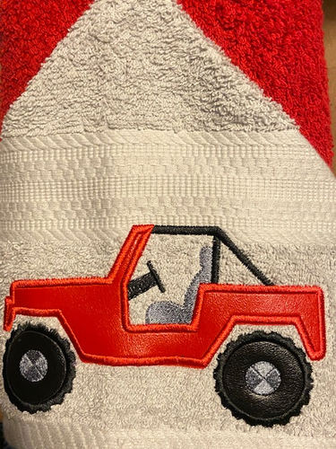 Jeep Hooded Towel